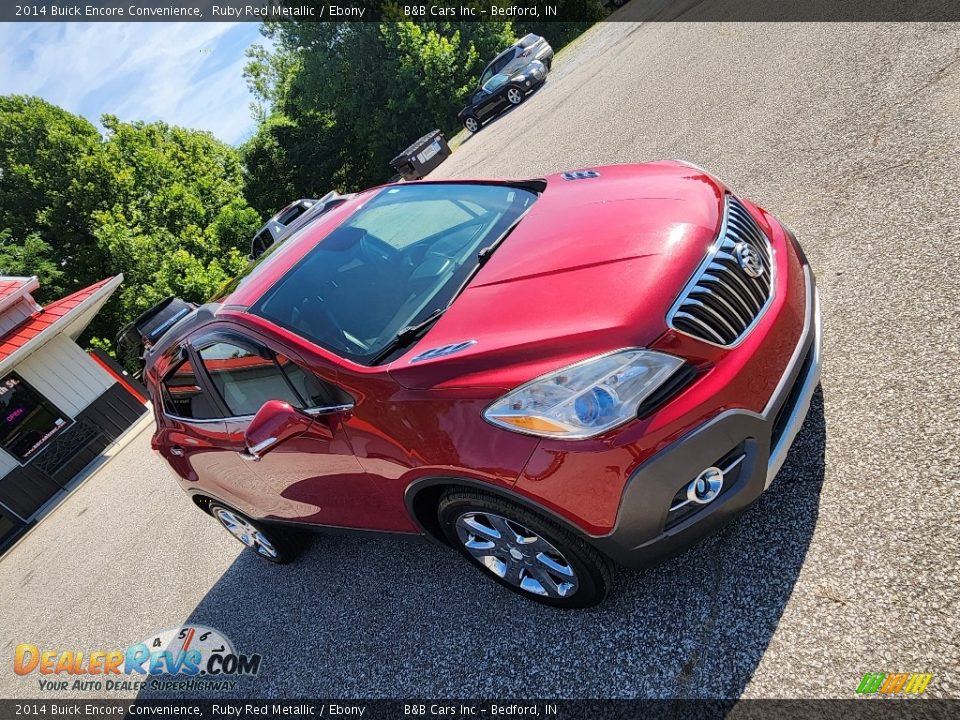 2014 Buick Encore Convenience Ruby Red Metallic / Ebony Photo #26