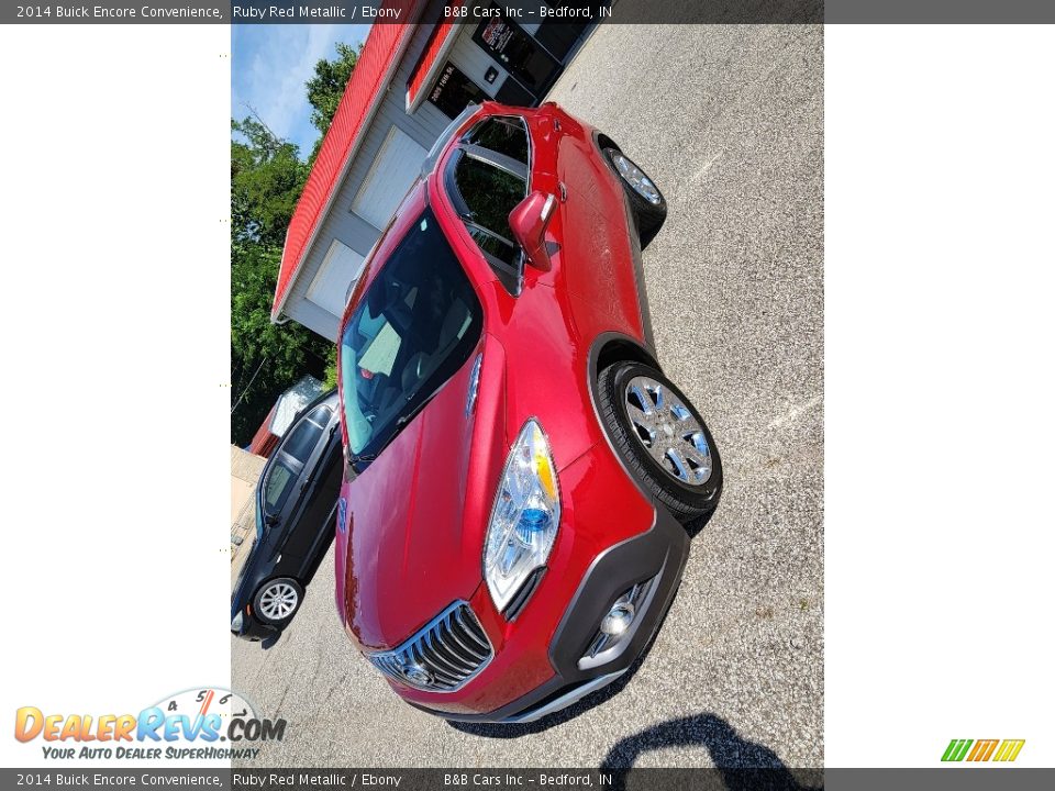 2014 Buick Encore Convenience Ruby Red Metallic / Ebony Photo #27