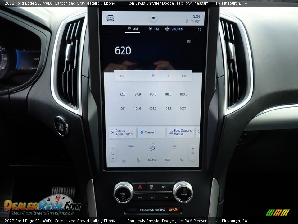 Audio System of 2022 Ford Edge SEL AWD Photo #19