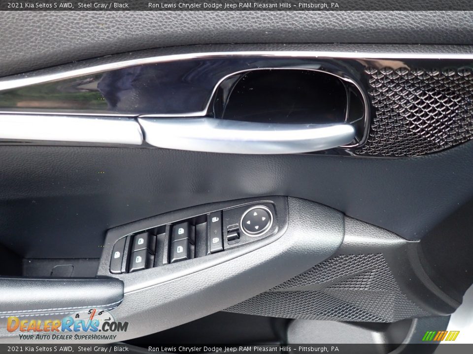 2021 Kia Seltos S AWD Steel Gray / Black Photo #14
