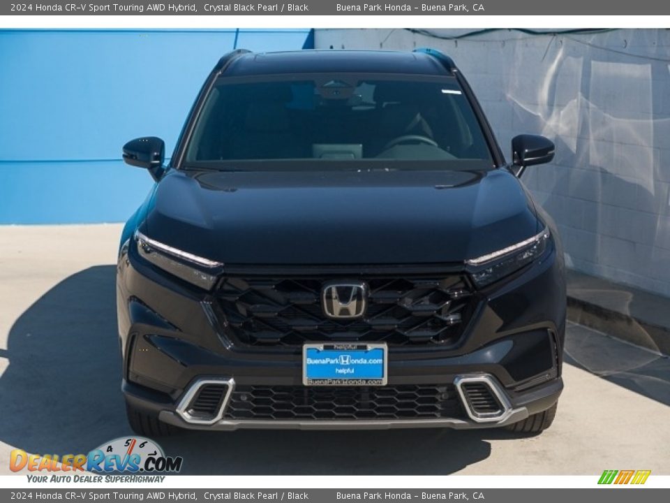 2024 Honda CR-V Sport Touring AWD Hybrid Crystal Black Pearl / Black Photo #3