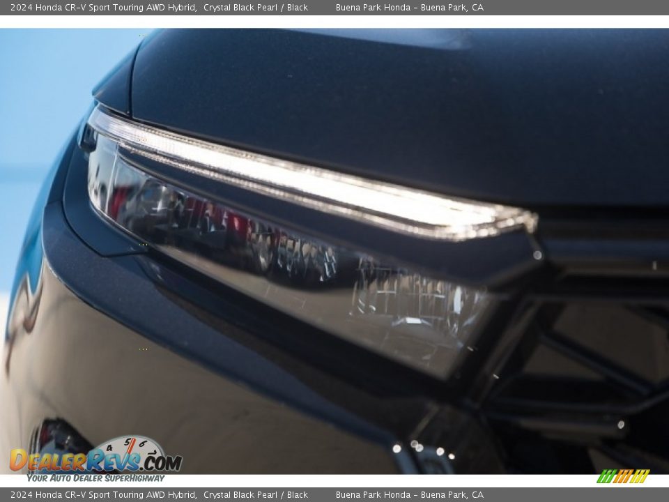 2024 Honda CR-V Sport Touring AWD Hybrid Crystal Black Pearl / Black Photo #4