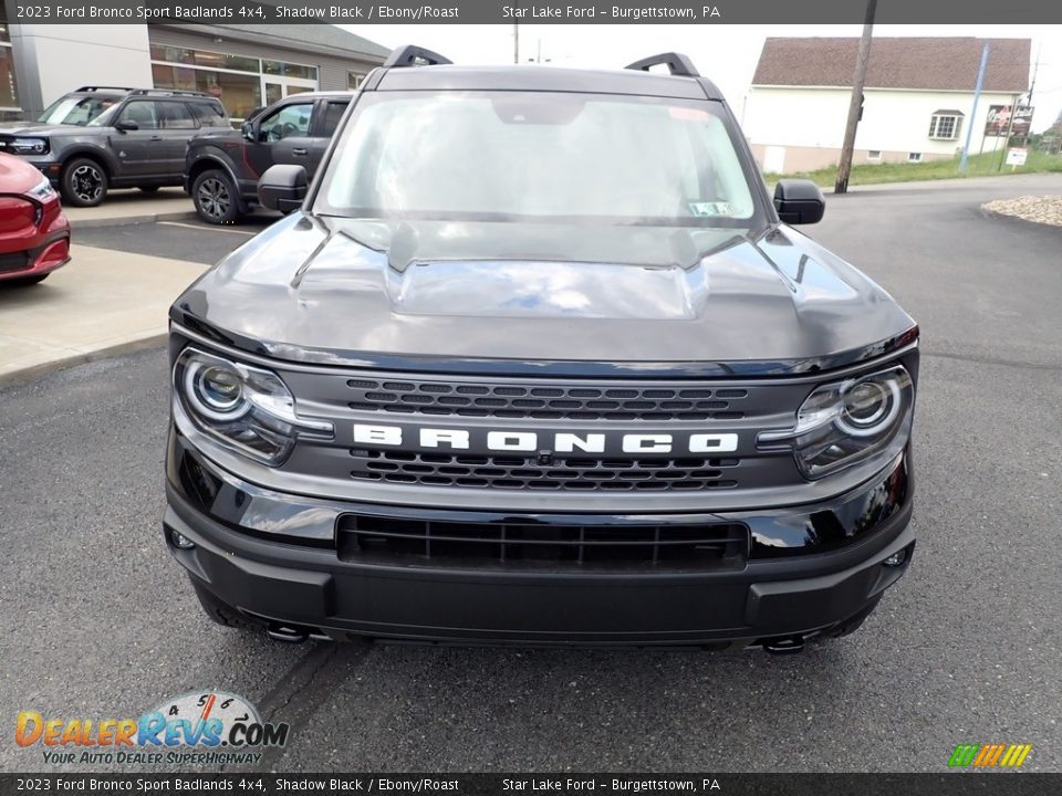 2023 Ford Bronco Sport Badlands 4x4 Shadow Black / Ebony/Roast Photo #8