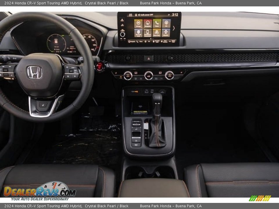 Dashboard of 2024 Honda CR-V Sport Touring AWD Hybrid Photo #17