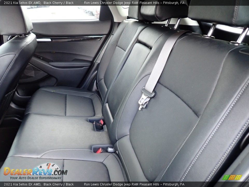 Rear Seat of 2021 Kia Seltos EX AWD Photo #12