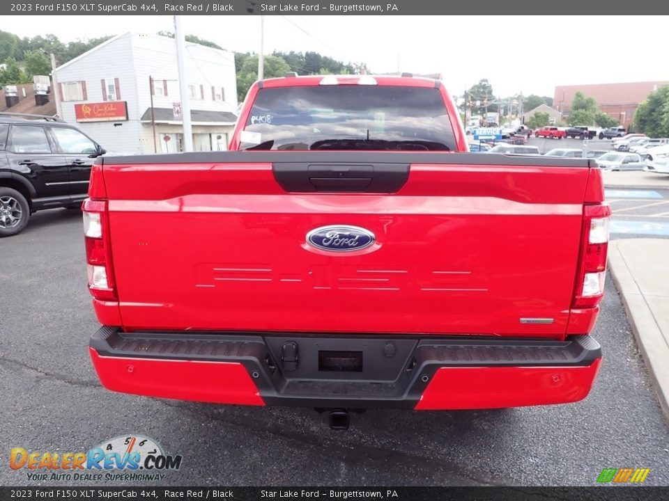 2023 Ford F150 XLT SuperCab 4x4 Race Red / Black Photo #4