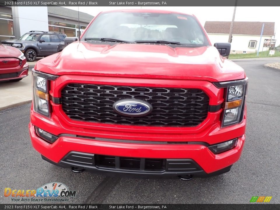 2023 Ford F150 XLT SuperCab 4x4 Race Red / Black Photo #7