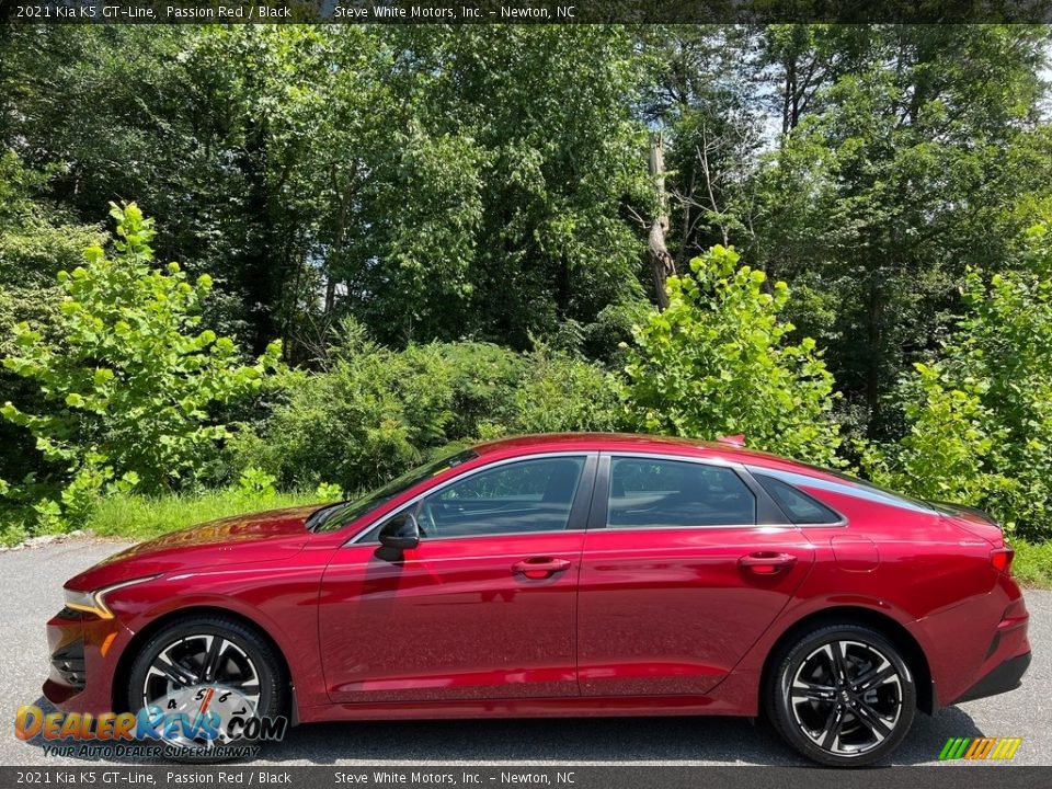 Passion Red 2021 Kia K5 GT-Line Photo #1