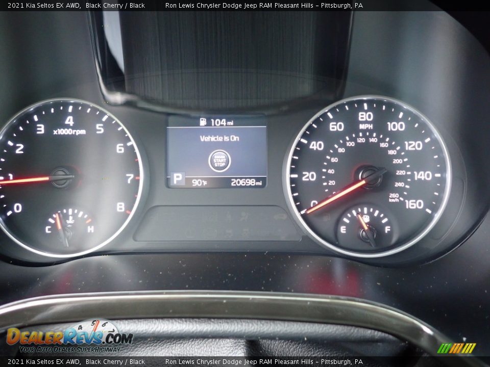 2021 Kia Seltos EX AWD Gauges Photo #20