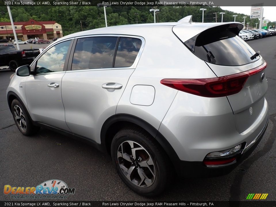 2021 Kia Sportage LX AWD Sparkling Silver / Black Photo #3