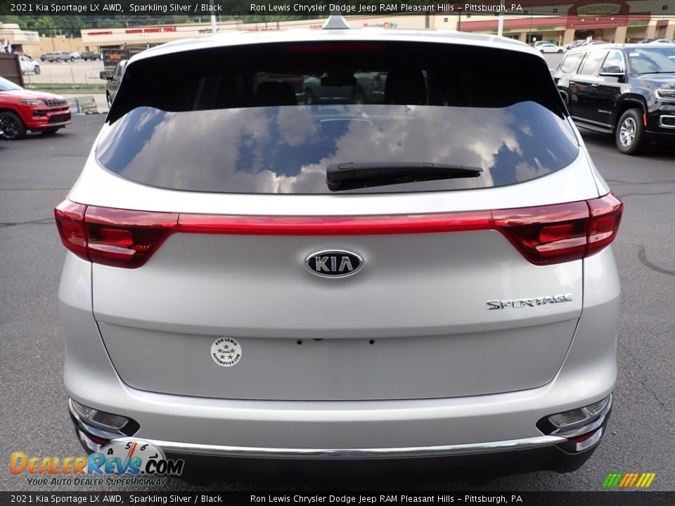 2021 Kia Sportage LX AWD Sparkling Silver / Black Photo #4