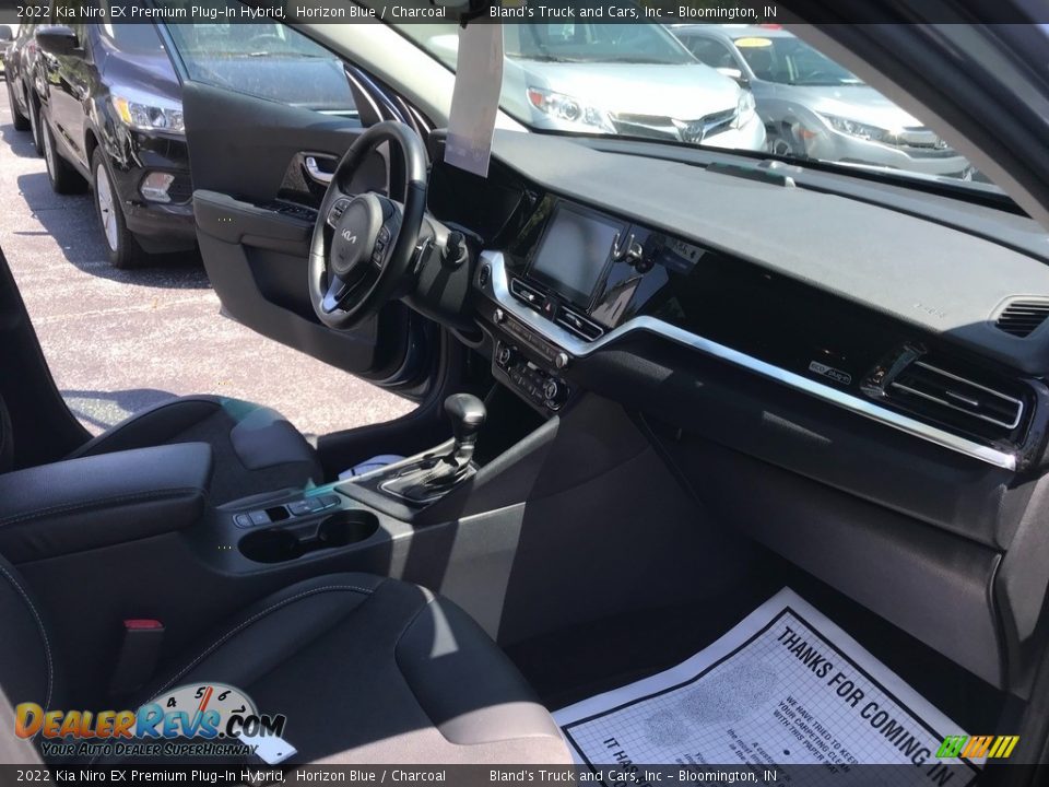 2022 Kia Niro EX Premium Plug-In Hybrid Horizon Blue / Charcoal Photo #31