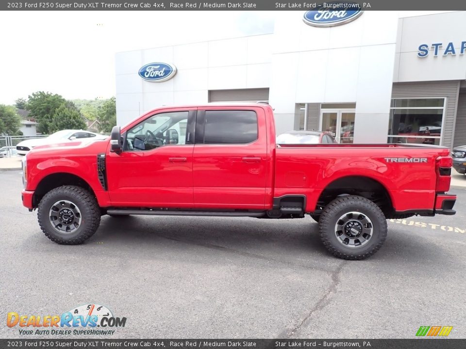 2023 Ford F250 Super Duty XLT Tremor Crew Cab 4x4 Race Red / Medium Dark Slate Photo #2