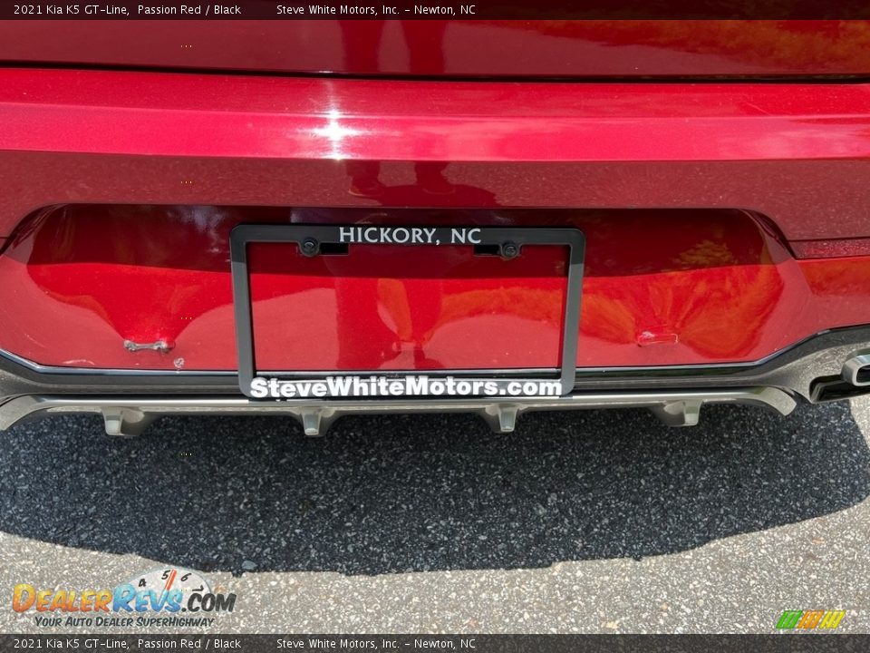 2021 Kia K5 GT-Line Passion Red / Black Photo #9