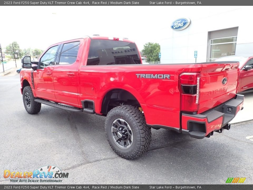 2023 Ford F250 Super Duty XLT Tremor Crew Cab 4x4 Race Red / Medium Dark Slate Photo #3