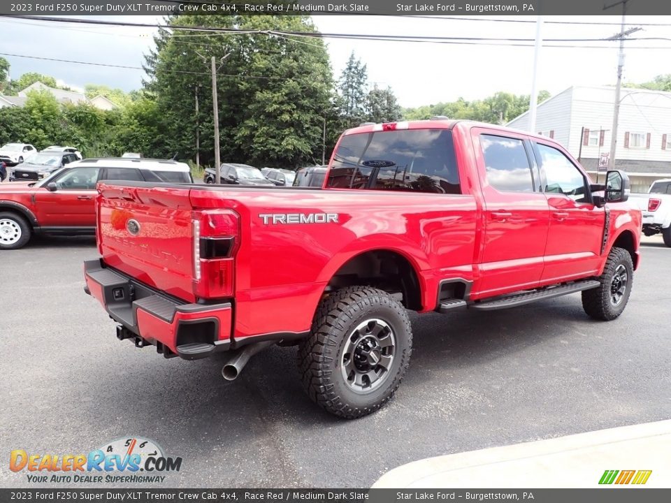 2023 Ford F250 Super Duty XLT Tremor Crew Cab 4x4 Race Red / Medium Dark Slate Photo #5