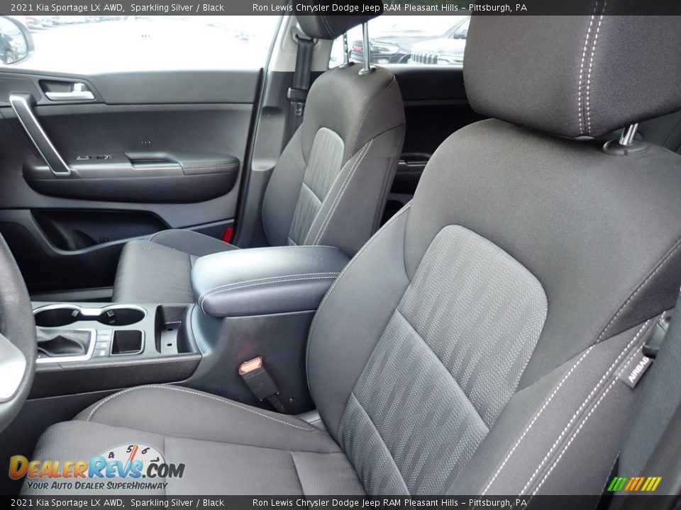 Front Seat of 2021 Kia Sportage LX AWD Photo #11
