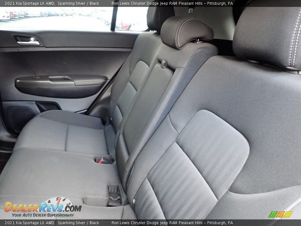 Rear Seat of 2021 Kia Sportage LX AWD Photo #12