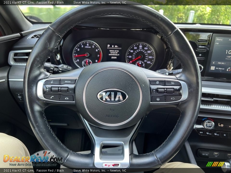 2021 Kia K5 GT-Line Steering Wheel Photo #19