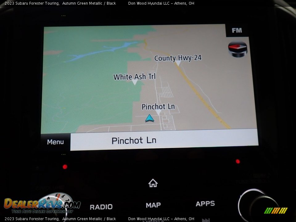 2023 Subaru Forester Touring Autumn Green Metallic / Black Photo #3