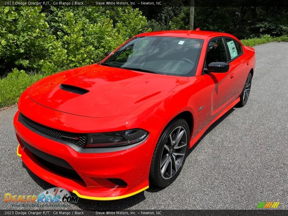 2023 Dodge Charger R/T Go Mango / Black Photo #2