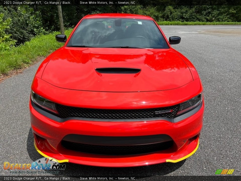 2023 Dodge Charger R/T Go Mango / Black Photo #3