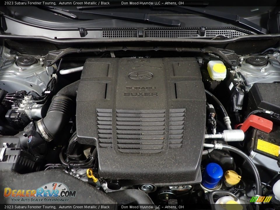 2023 Subaru Forester Touring Autumn Green Metallic / Black Photo #8