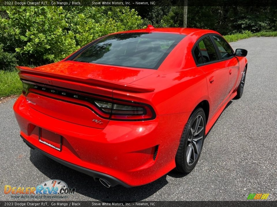 2023 Dodge Charger R/T Go Mango / Black Photo #6