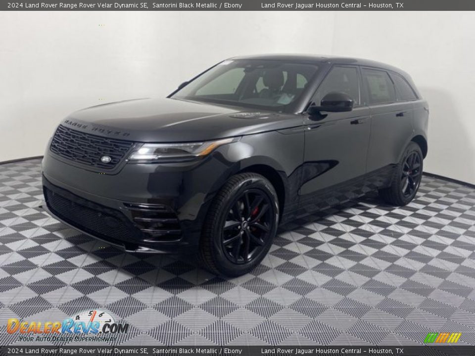 2024 Land Rover Range Rover Velar Dynamic SE Santorini Black Metallic / Ebony Photo #1