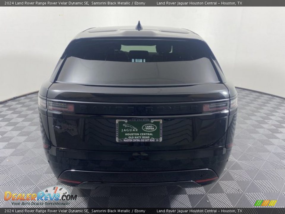 2024 Land Rover Range Rover Velar Dynamic SE Santorini Black Metallic / Ebony Photo #7