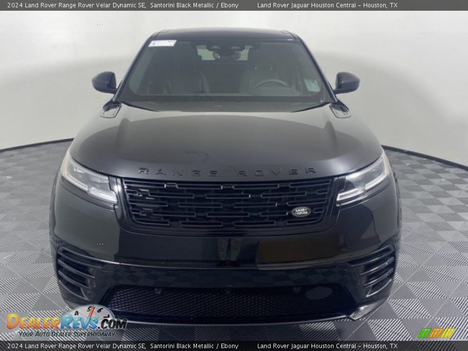 2024 Land Rover Range Rover Velar Dynamic SE Santorini Black Metallic / Ebony Photo #8