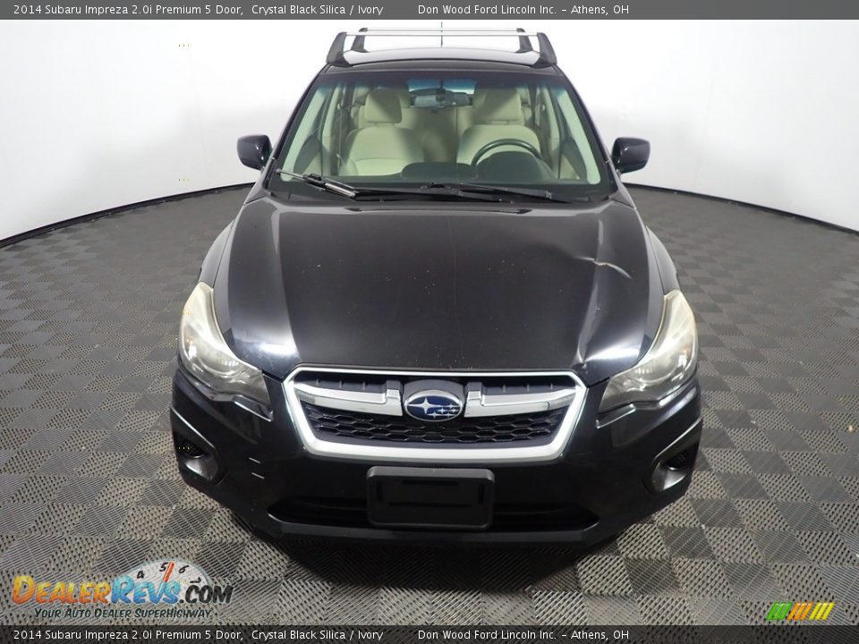 2014 Subaru Impreza 2.0i Premium 5 Door Crystal Black Silica / Ivory Photo #3