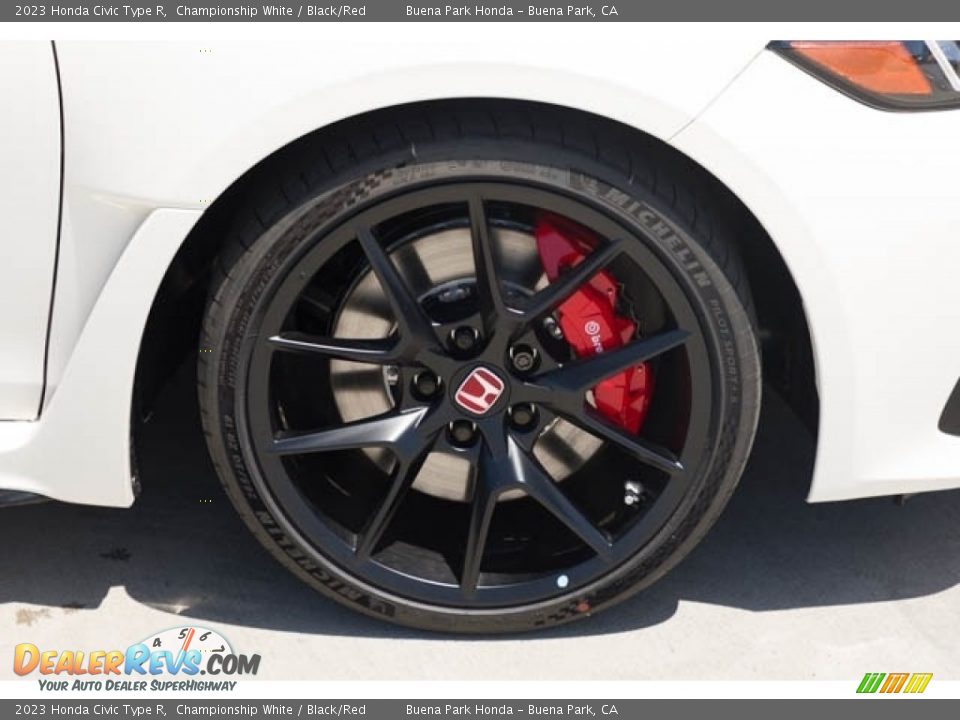 2023 Honda Civic Type R Championship White / Black/Red Photo #14