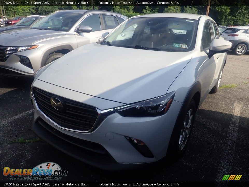 2020 Mazda CX-3 Sport AWD Ceramic Metallic / Black Photo #1