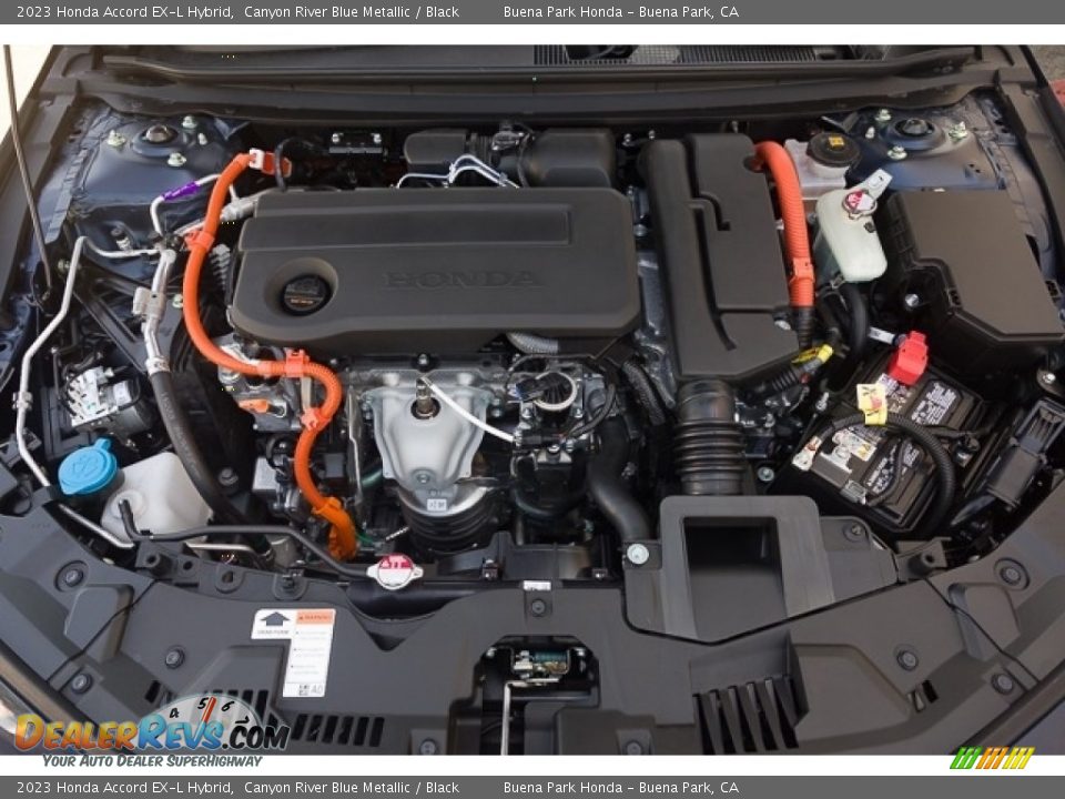 2023 Honda Accord EX-L Hybrid 2.0 Liter DOHC 16-Valve VTC 4 Cylinder Gasoline/Electric Hybrid Engine Photo #11