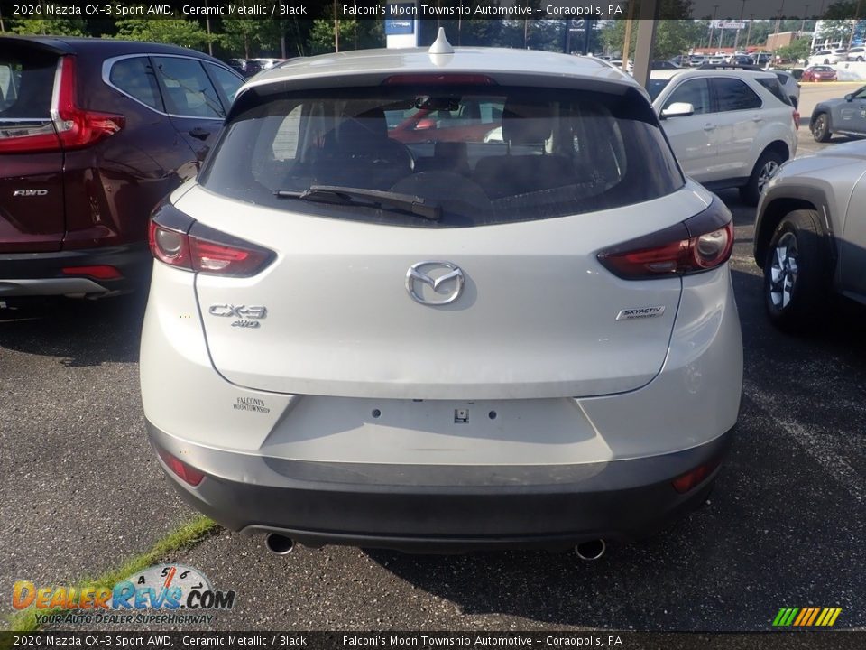 2020 Mazda CX-3 Sport AWD Ceramic Metallic / Black Photo #3