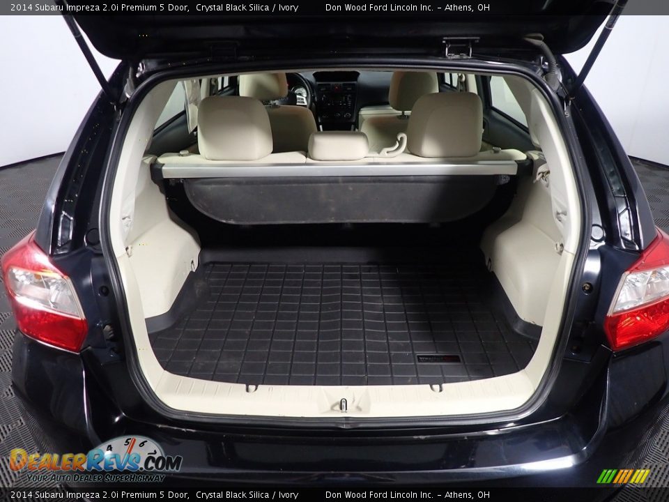 2014 Subaru Impreza 2.0i Premium 5 Door Crystal Black Silica / Ivory Photo #12