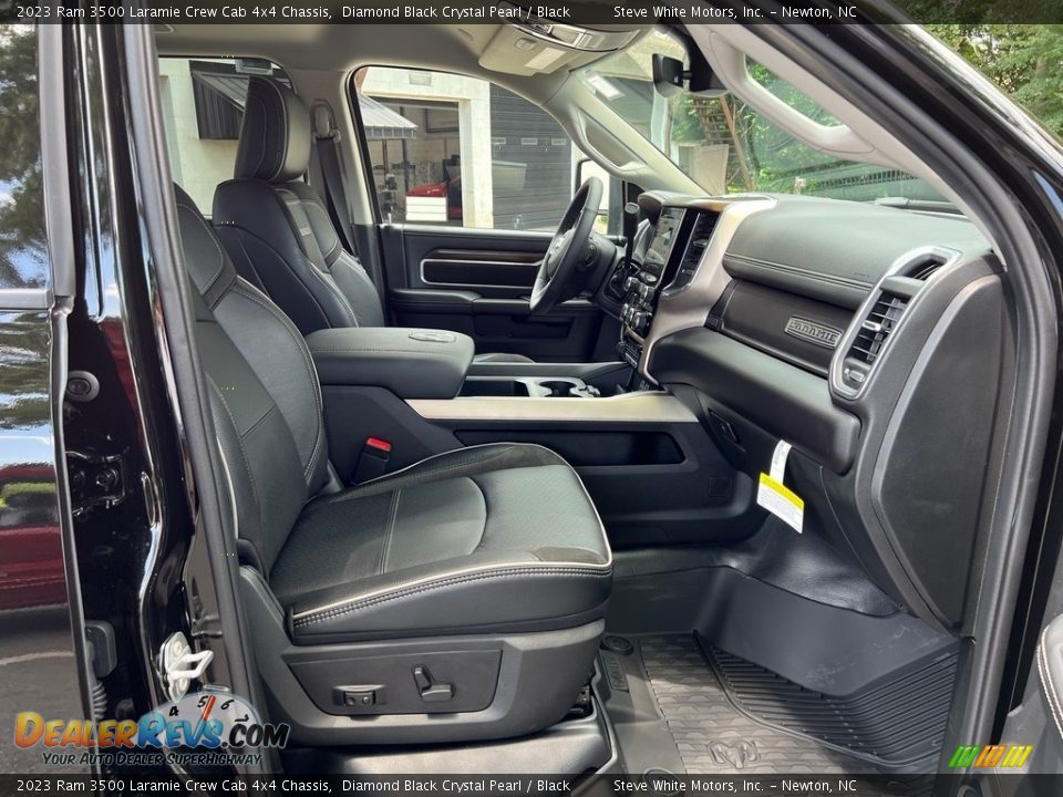 Front Seat of 2023 Ram 3500 Laramie Crew Cab 4x4 Chassis Photo #17