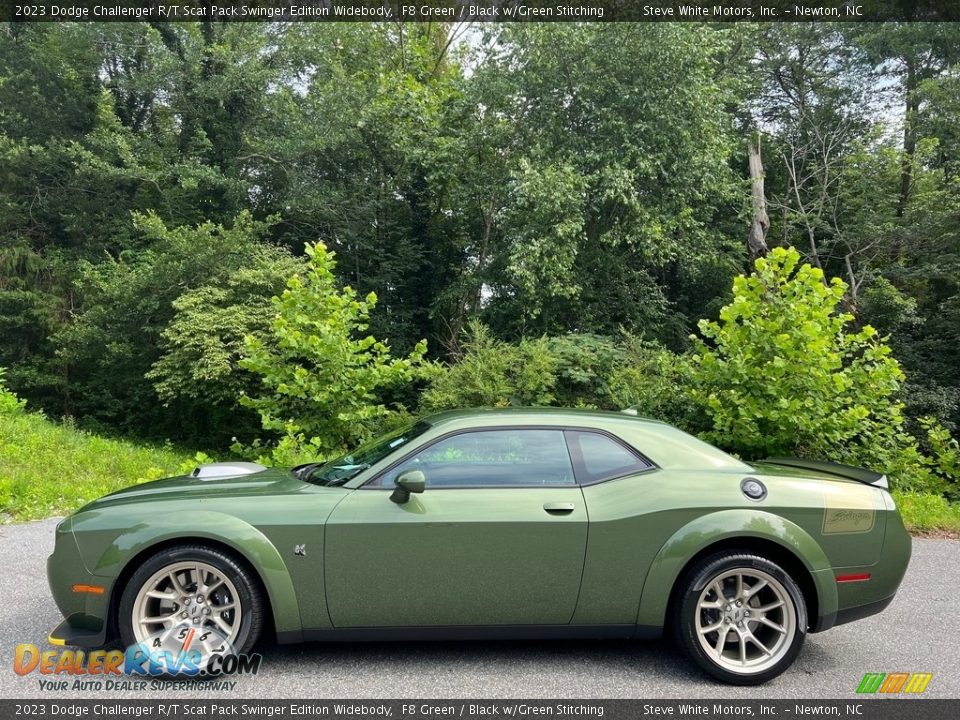 F8 Green 2023 Dodge Challenger R/T Scat Pack Swinger Edition Widebody Photo #1