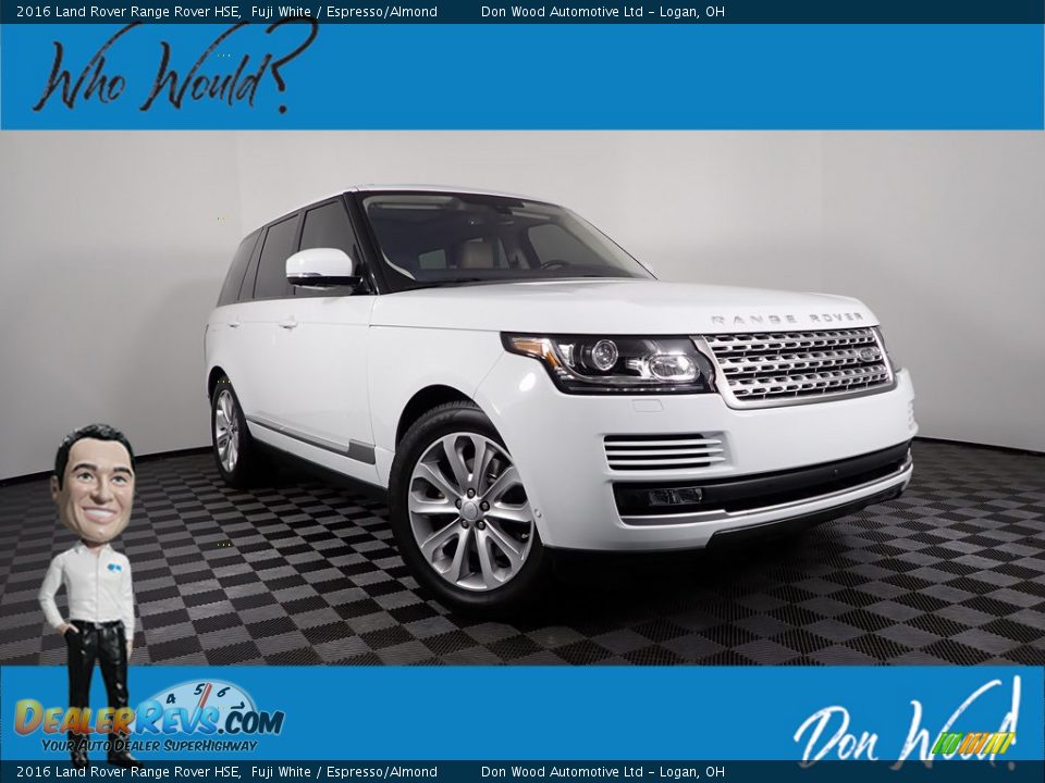 2016 Land Rover Range Rover HSE Fuji White / Espresso/Almond Photo #1