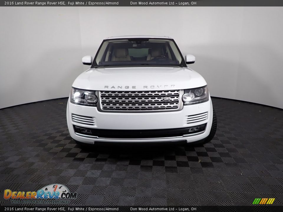 2016 Land Rover Range Rover HSE Fuji White / Espresso/Almond Photo #6