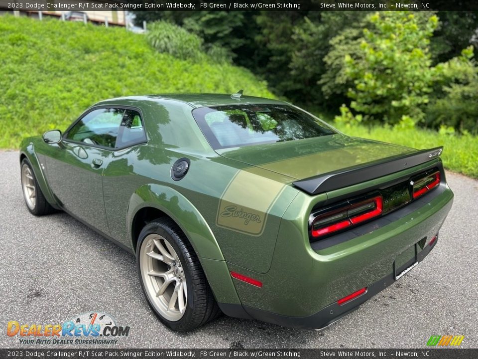 F8 Green 2023 Dodge Challenger R/T Scat Pack Swinger Edition Widebody Photo #8