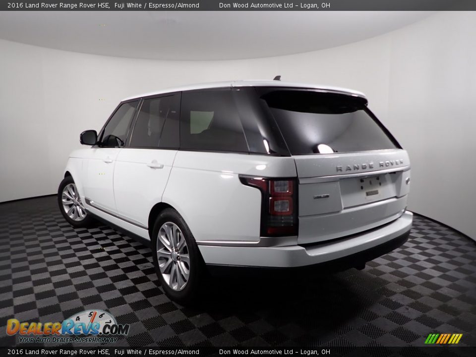 2016 Land Rover Range Rover HSE Fuji White / Espresso/Almond Photo #8