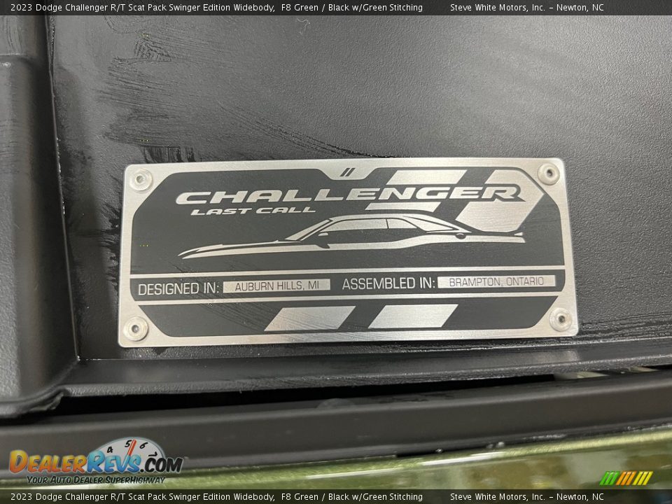 2023 Dodge Challenger R/T Scat Pack Swinger Edition Widebody Logo Photo #11