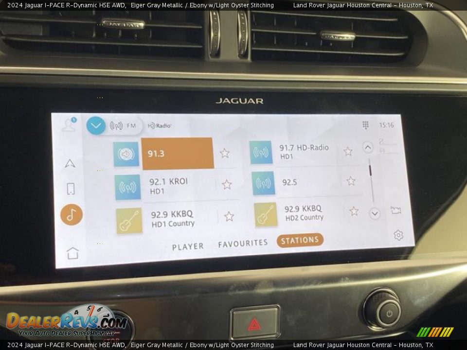 2024 Jaguar I-PACE R-Dynamic HSE AWD Eiger Gray Metallic / Ebony w/Light Oyster Stitching Photo #21