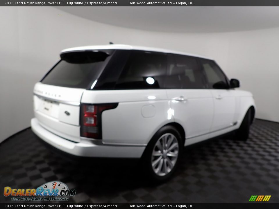 2016 Land Rover Range Rover HSE Fuji White / Espresso/Almond Photo #12