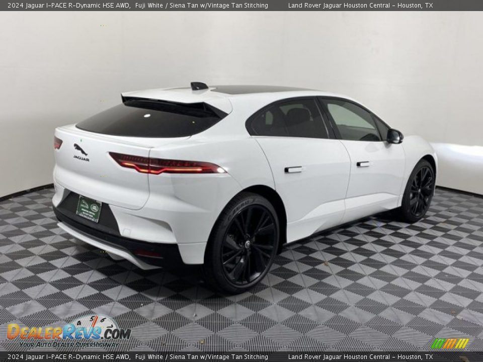 2024 Jaguar I-PACE R-Dynamic HSE AWD Fuji White / Siena Tan w/Vintage Tan Stitching Photo #2