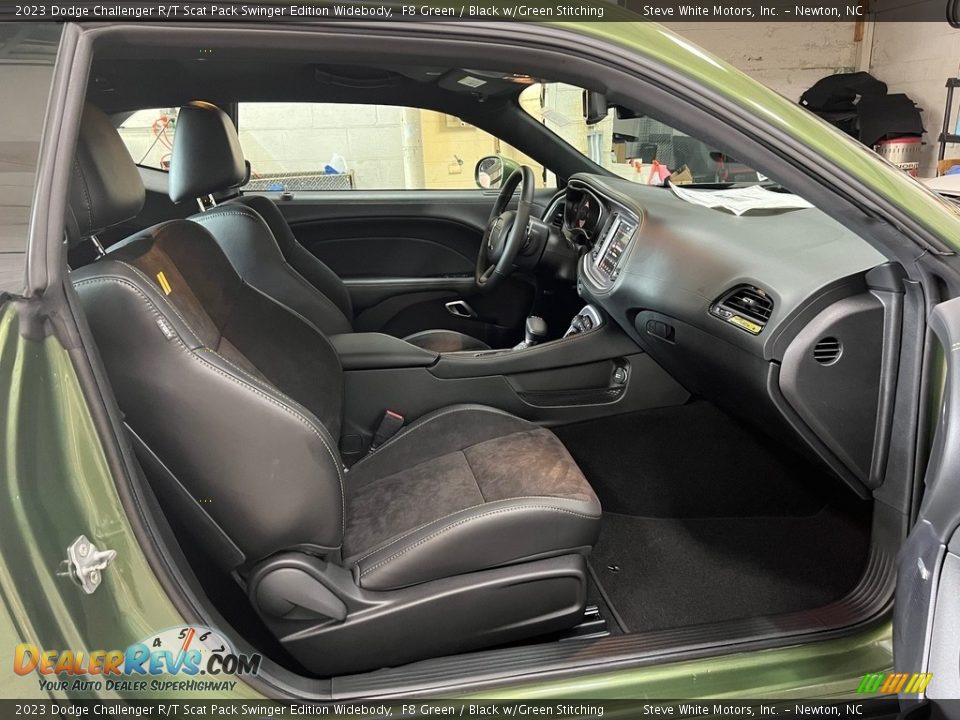 Front Seat of 2023 Dodge Challenger R/T Scat Pack Swinger Edition Widebody Photo #17