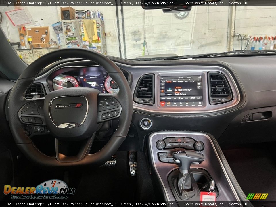 Dashboard of 2023 Dodge Challenger R/T Scat Pack Swinger Edition Widebody Photo #19