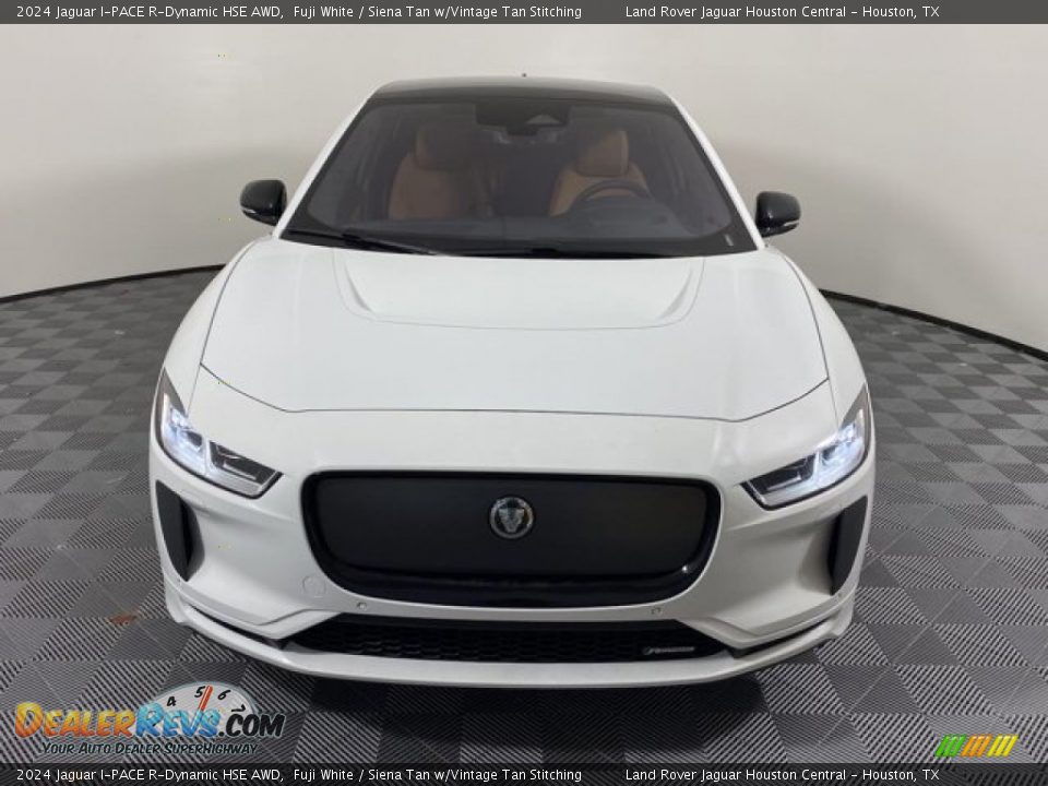 2024 Jaguar I-PACE R-Dynamic HSE AWD Fuji White / Siena Tan w/Vintage Tan Stitching Photo #8